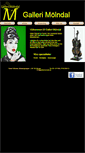 Mobile Screenshot of gallerimolndal.se